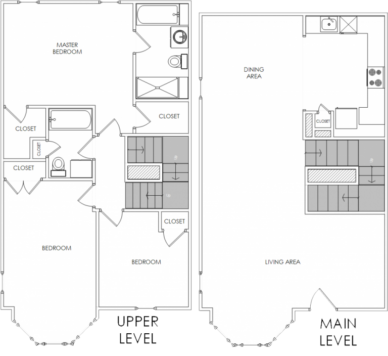 Floor Plans Triangle View & Glenncrest